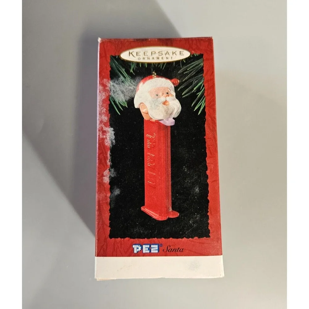 Hallmark Keepsake Ornament Pez Santa Claus 1995 Christmas Holiday Vintage